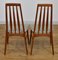 Mid-Century Danish Teak Eva Chairs by Niels Koefoed for Hornslet Møbelfabrik, 1960s, Set of 4 2