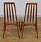 Mid-Century Danish Teak Eva Chairs by Niels Koefoed for Hornslet Møbelfabrik, 1960s, Set of 4, Image 2