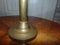 Antique Art Nouveau Brass Oil Table Lamp 5