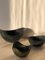 Blue Biomorphic Aro and Ash Stoneware Bowls Set by Gunnar Nylund for Rörstrand, 1950s 8