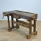 Vintage Oak Carpenter's Worktable, 1930s, Image 11