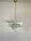 Murano Glass Palmette Chandelier, 1978 12