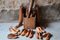Forme di scarpe antiche in legno, set di 20, Immagine 11