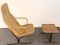 514C Set with Rattan Lounge Chair & Ottoman by Dirk van Sliedregt for Gebroeders Jonkers Noordwolde, 1960s 4