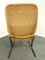 514C Set with Rattan Lounge Chair & Ottoman by Dirk van Sliedregt for Gebroeders Jonkers Noordwolde, 1960s, Image 3