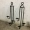 Wrought Iron Wall Candleholders, 1950s, Set of 2, Image 5