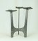 Mid-Century Brutalist Style Iron Candleholder 8