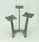 Mid-Century Brutalist Style Iron Candleholder 1