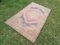 Vintage Pastel Wool Oushak Rug 3