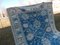 Large Vintage Blue Wool Oushak Carpet 5