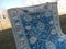 Large Vintage Blue Wool Oushak Carpet, Image 5