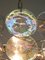Lámpara de araña era espacial de cristal de Murano, 1983, Imagen 6