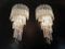 Large Murano Glass Wall Lights, 1982, Set of 2, Image 3