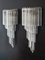 Large Murano Glass Wall Lights, 1982, Set of 2 8