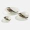 Murano Glass Ivory Pope Plates by Stefano Birello for VeVe, 2019, Set of 3 1