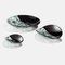 Murano Glass Black Baccan Centerpieces by Stefano Birello for VeVe Glass, 2019, Set of 3 1