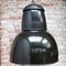 Large Vintage Industrial Black Enamel & Cast Iron Pendant Light 4