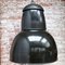 Large Vintage Industrial Black Enamel & Cast Iron Pendant Light, Image 4