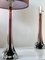 Burgundy Table Lamps by Paul Kedelv for Flygsfors, 1960s, Set of 2, Image 7