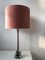 Burgundy Table Lamps by Paul Kedelv for Flygsfors, 1960s, Set of 2 9