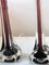 Burgundy Table Lamps by Paul Kedelv for Flygsfors, 1960s, Set of 2, Image 8