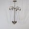 Lámpara colgante de seis brazos de latón de Kaiser Idell, años 30, Imagen 1