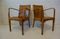 Wooden Patio Slat Armchairs, 1930s, Set of 2 15