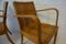 Poltrone da patio in legno, anni '30, set di 2, Immagine 5