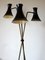 Dreiarmige Stehlampe, 1950er 11