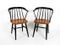 Fauteuils Mid-Century en Bois Massif avec Assises en Teck, Set de 2 4