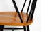 Mid-Century Stühle aus Massivholz mit Sitz aus Teak, 2er Set 9