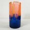 Vintage Orange and Blue Resin Vase by Steve Zoller 3