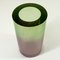 Grün-violette Vintage Vase aus Harz von Steve Zoller 3