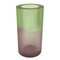 Vintage Green and Purple Resin Vase by Steve Zoller 1