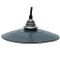 Vintage Industrial French Enamel Pendant Light 1