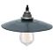 Vintage Industrial French Enamel Pendant Light, Image 4