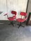 Red & Black Desk Chairs, 1960s, Set of 2, Image 2