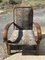 Art Deco Sessel mit Gestell aus Nussholz, 1930er, 2er Set 1