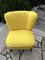 Fauteuil Cocktail Jaune, 1960s 4