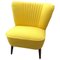 Yellow Cocktail Chair, 1960s, Image 1