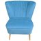 Blue Cocktail Chair, 1960s, Image 1
