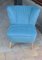 Blue Cocktail Chair, 1960s, Image 2