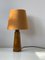 Vintage Mustard Chamotte Lamp by Gunnar Nylund for Rörstrand 1