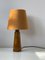 Vintage Mustard Chamotte Lamp by Gunnar Nylund for Rörstrand, Image 1