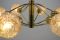 Lámpara de araña atómica Mid-Century de Honsel, años 70, Imagen 7