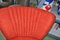 Red Cocktail Chair, 1960s 4