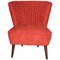 Red Cocktail Chair, 1960s, Image 1