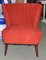 Red Cocktail Chair, 1960s 6