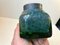 Green & Blue Murano Glass Vase from Venini, 1950s 5