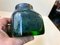 Green & Blue Murano Glass Vase from Venini, 1950s 7